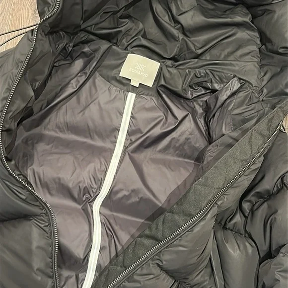 Soia & Kyo black puffer jacket Small - Picture 5 of 7